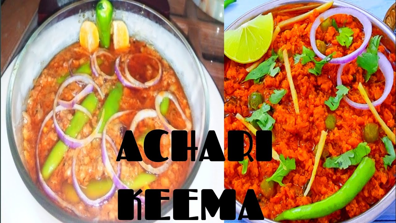 Wow😋!Chatkharaydar Achari Keema|| keema recipe #traditional food#by cooking with MS