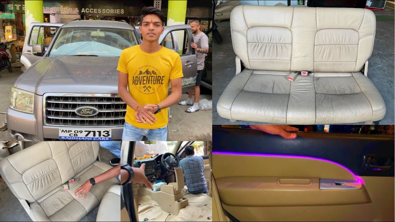 Ford Endeavour Accessories, Seat Cover, Flooring Mats, Matrix Drls, Ambient Light