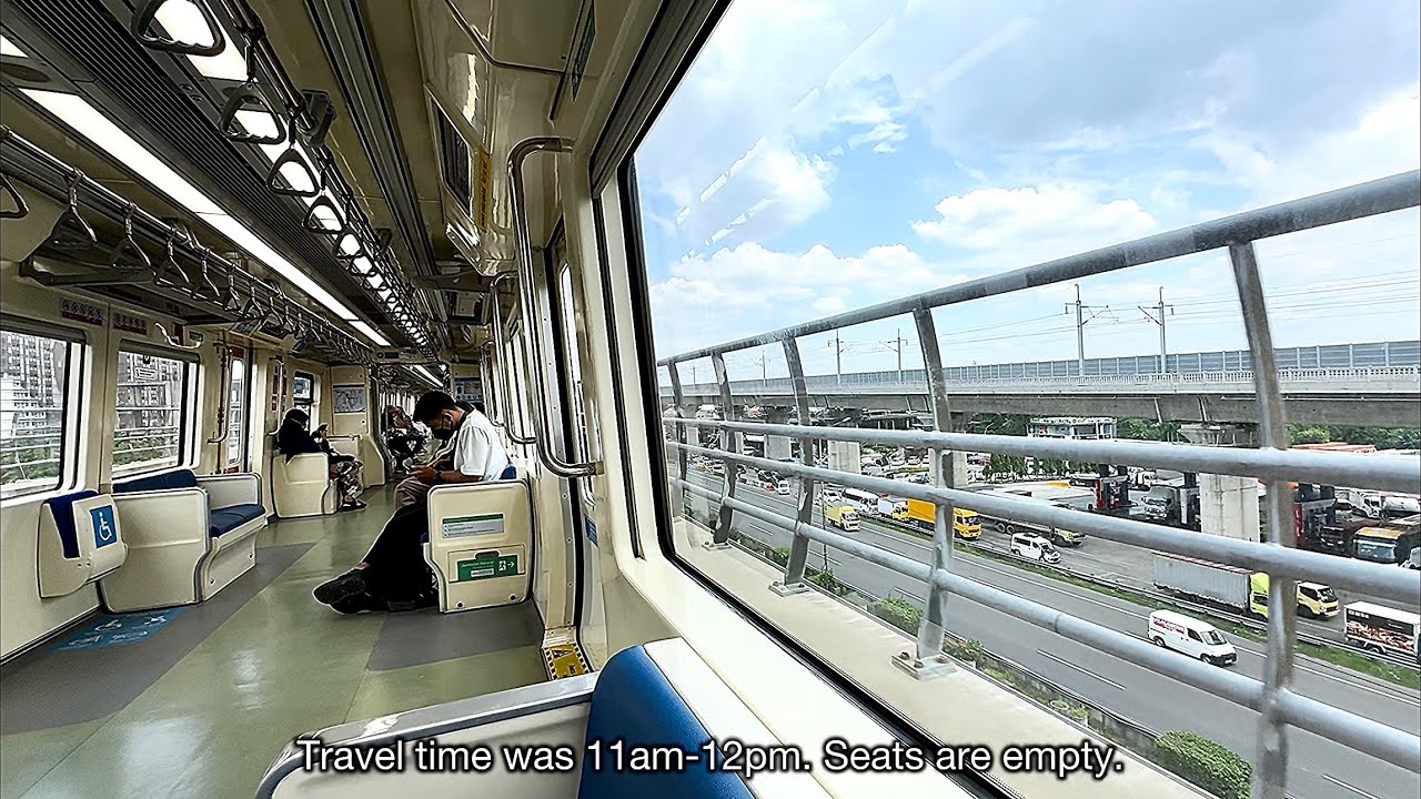 GO by LRT ( Light Rail Transit ) JABODEBEK Bekasi Line Station From Ciliwung MT HARYONO to CIKUNIR 1