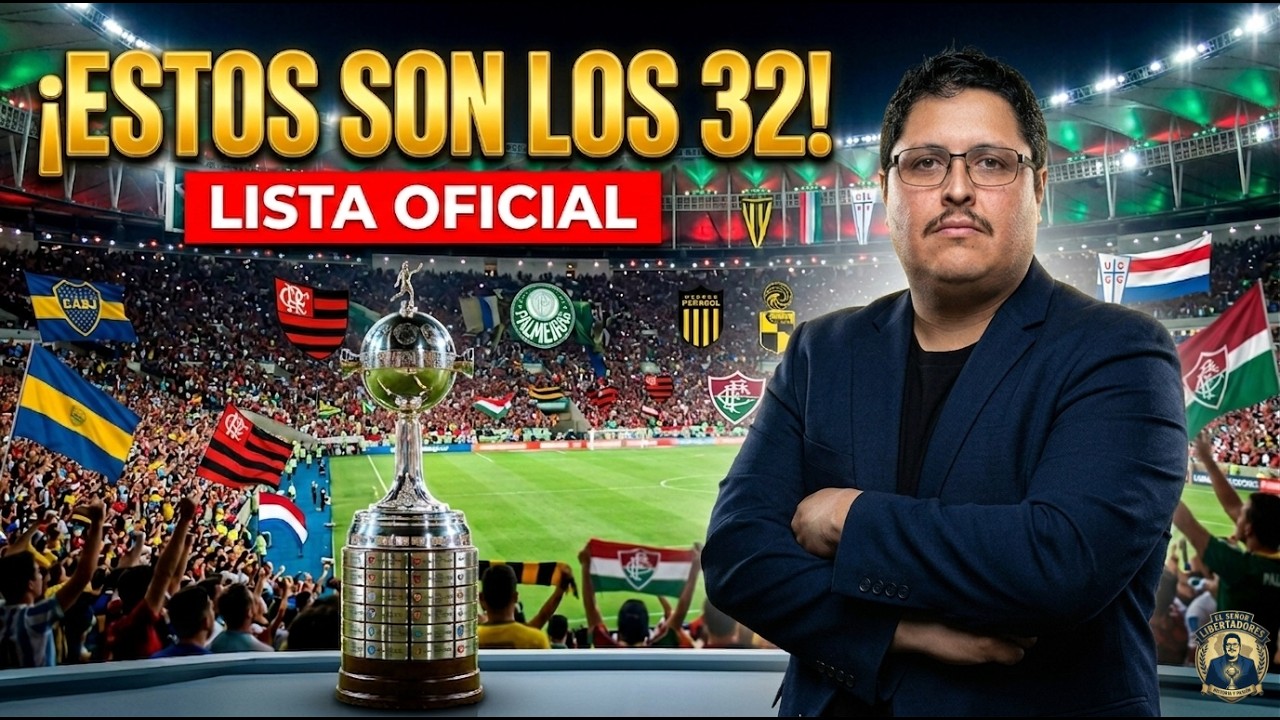 EL SEÑOR LIBERTADORES #9: ¡LOS 32 ELEGIDOS! 🏆 Así quedó la Fase de Grupos de la Copa 2026
