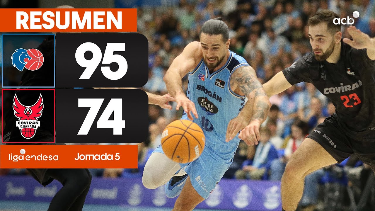 Río Breogán - Coviran Granada(95-74) RESUMEN | Liga Endesa 2025-26