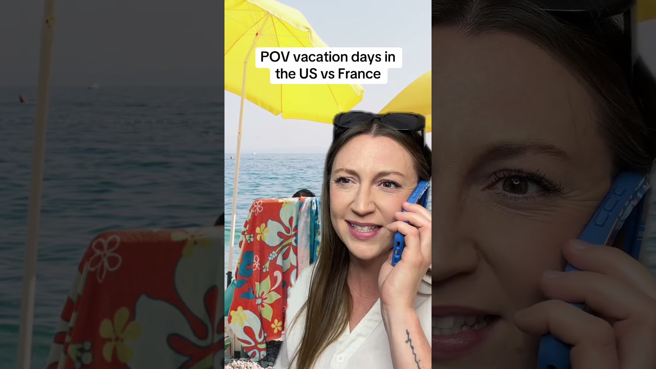 Vacation days in the US vs France #french #american ￼#usa #cultureshock #corporate #france #work