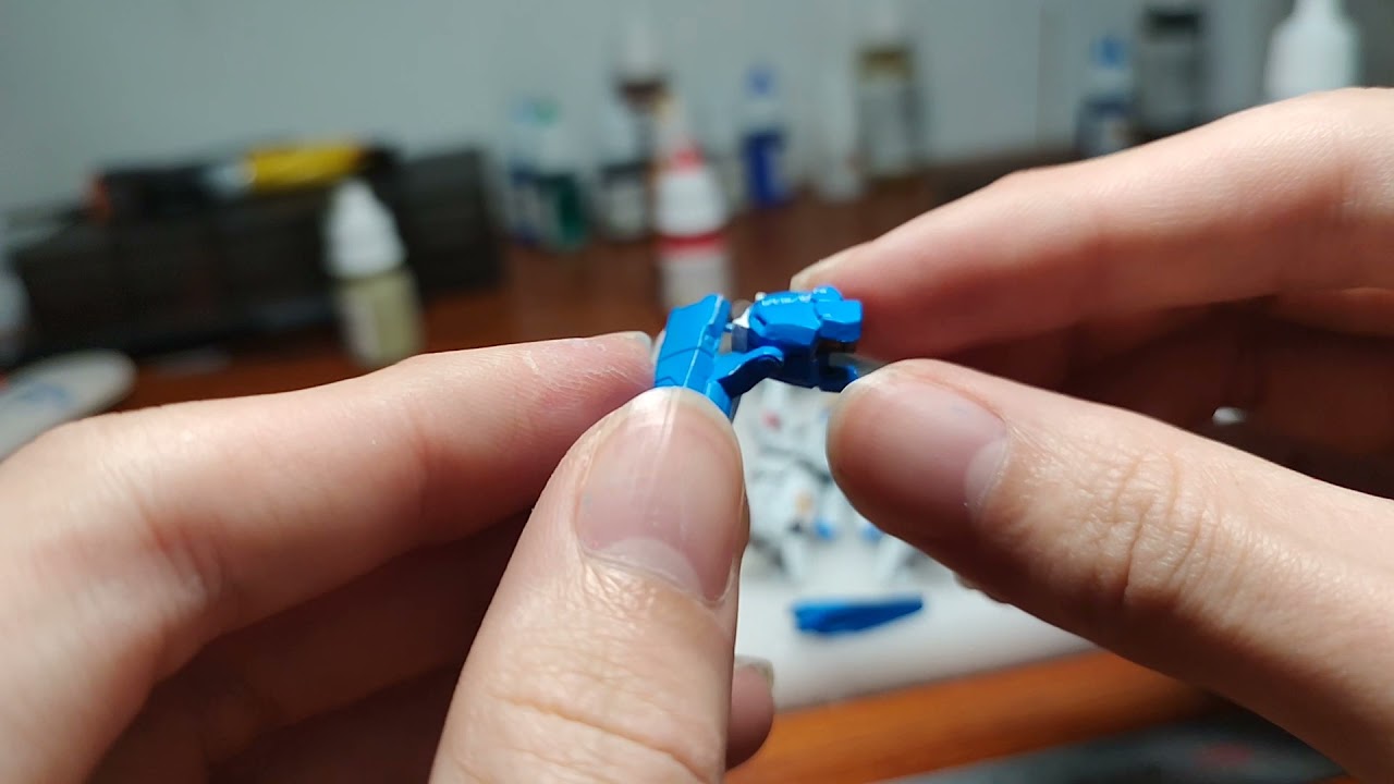 Ex-S GUNDAM ARTIFACT 高達食玩盒蛋製作組裝 gk色 筆塗