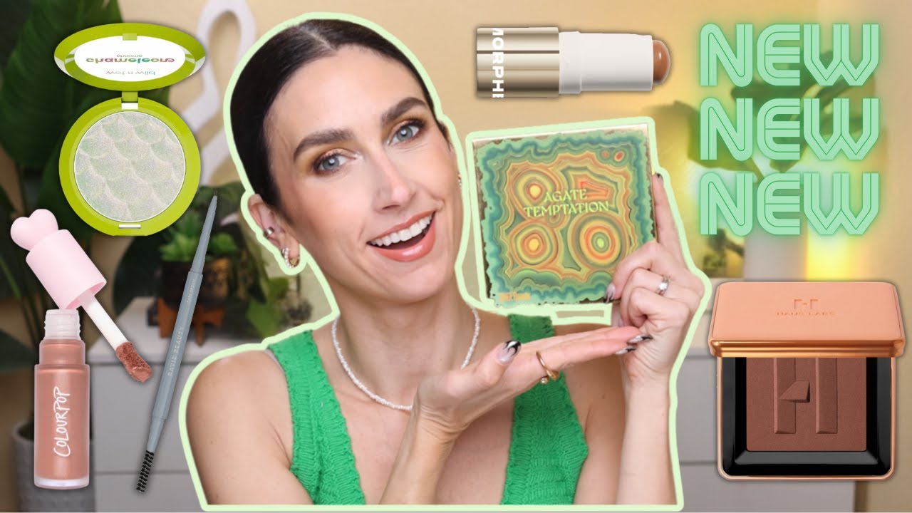 TESTING NEW MAKEUP! 🤩| Singe Agate Temptation, Wet n Wild Chrome Highlighter, Morphe Bronzer Stick