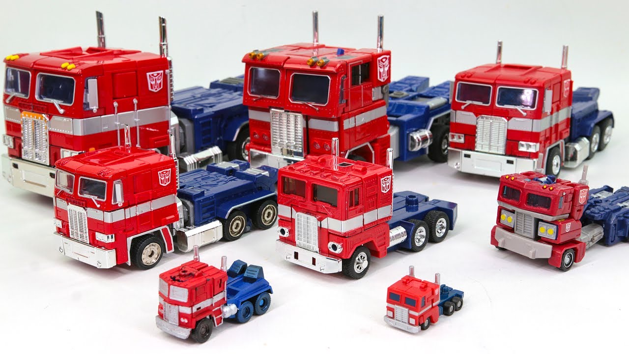 Transformers G1 Masterpiece Optimus Prime Convoy 8 Truck Vehicle Car Robot Toys