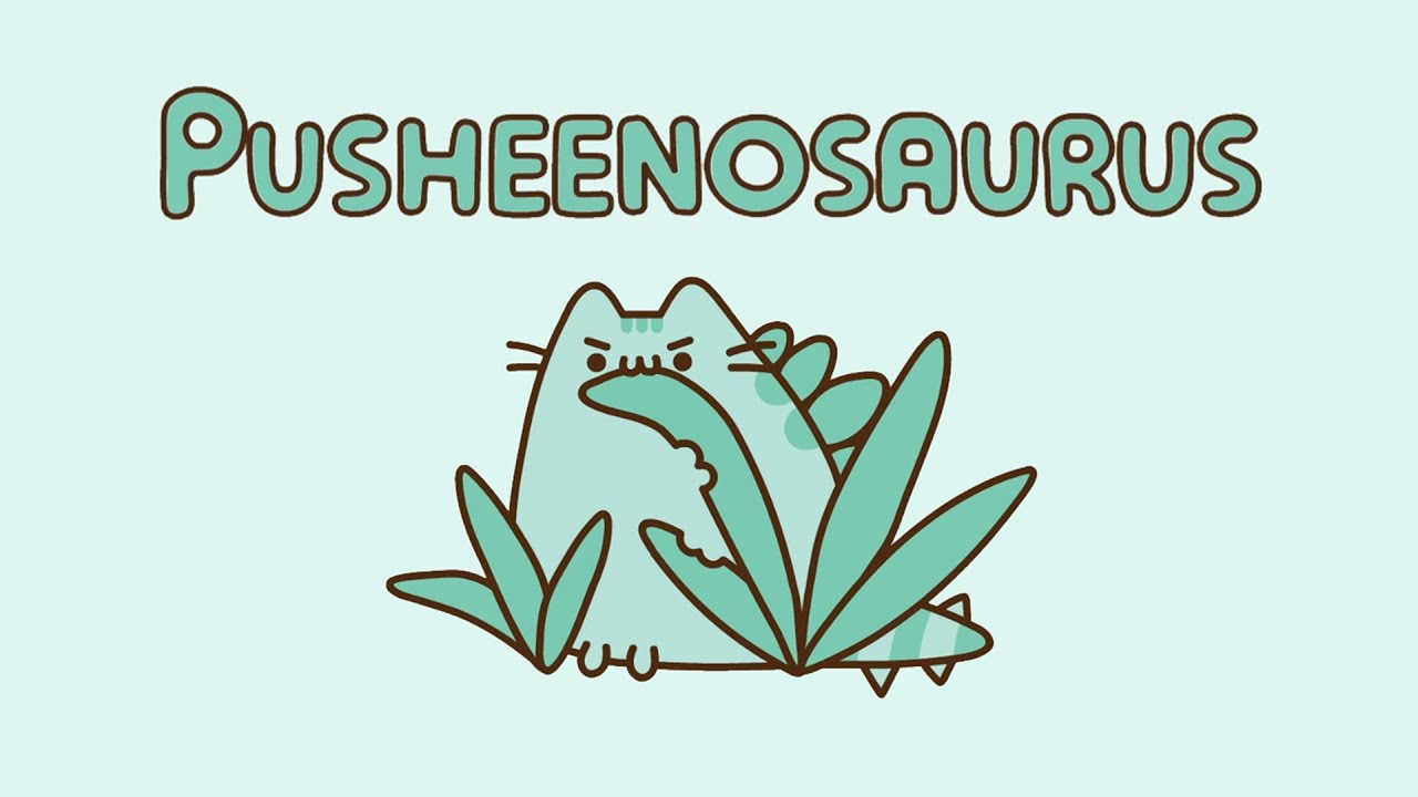 Pusheen:  Pusheenozaur