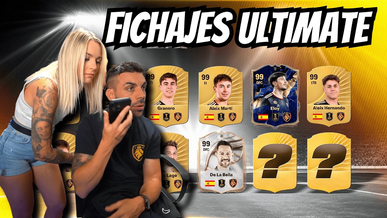 DJMARIO ANUNCIA SUS FICHAJES PARA ULTIMATE MOSTOLES | KINGS LEAGUE