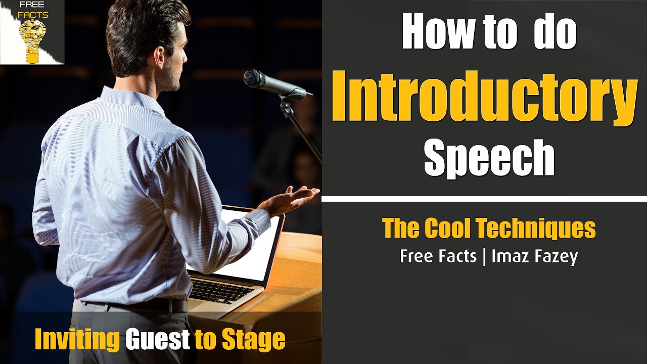 How to Properly Introduce a Guest Speaker | The Best  Welcoming Tips | Free Facts