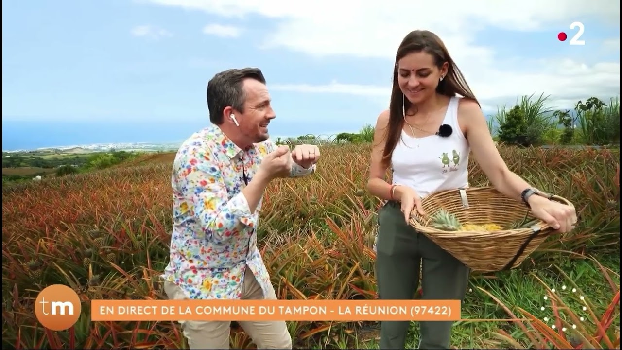 Duplex en direct de la commune du Tampon sur l'Île de la Réunion