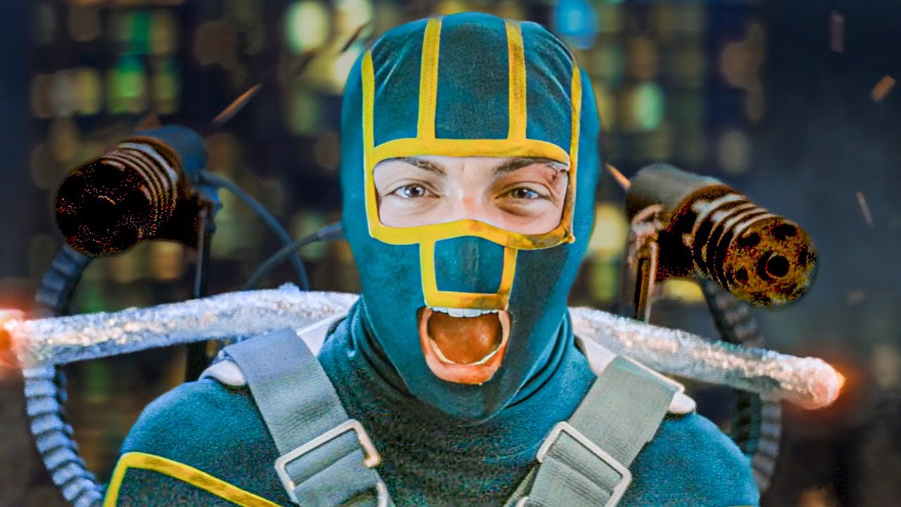 Jetpack Justice! Kick-Ass Unleashes the Big Guns | CLIP ⚡ 4K