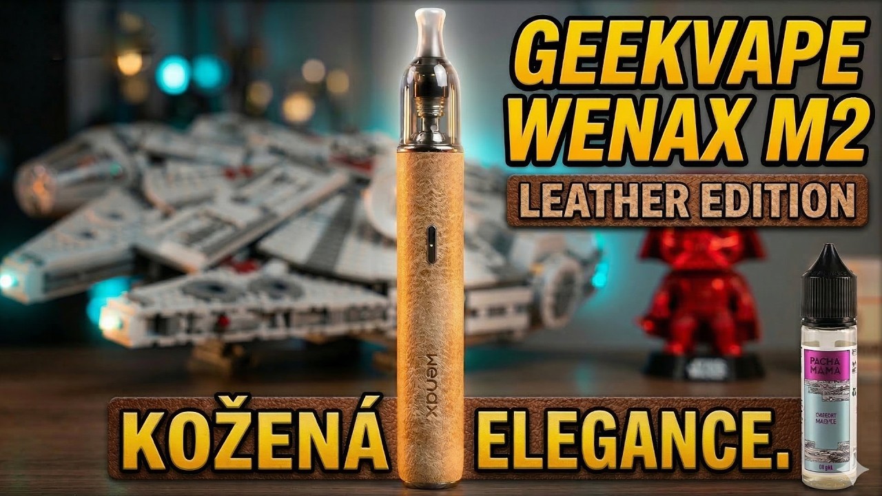 GeekVape Wenax M2 Leather Edition - když miluje&scaron; kůži 🐄😉