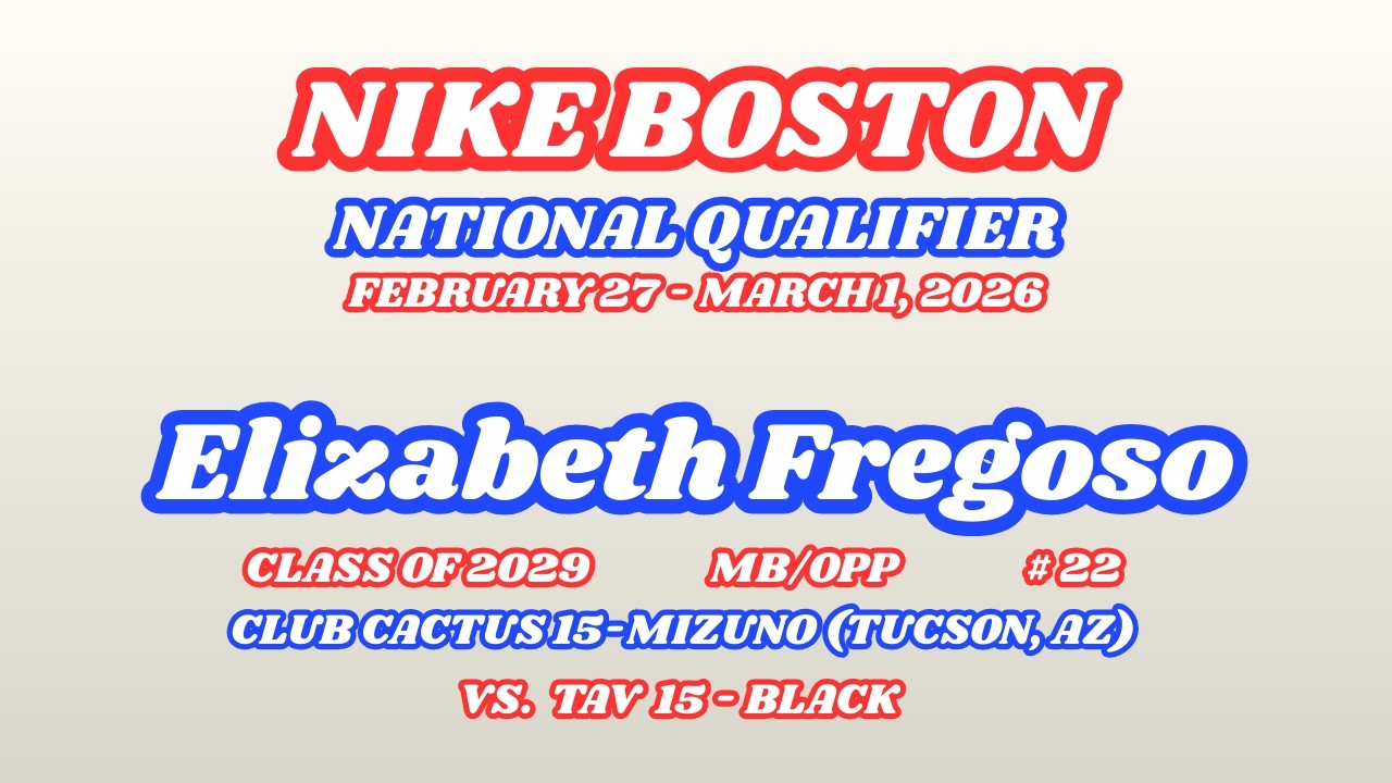 BOSTON JNQ vs  TAV 15 Black   Feb  27, 2026