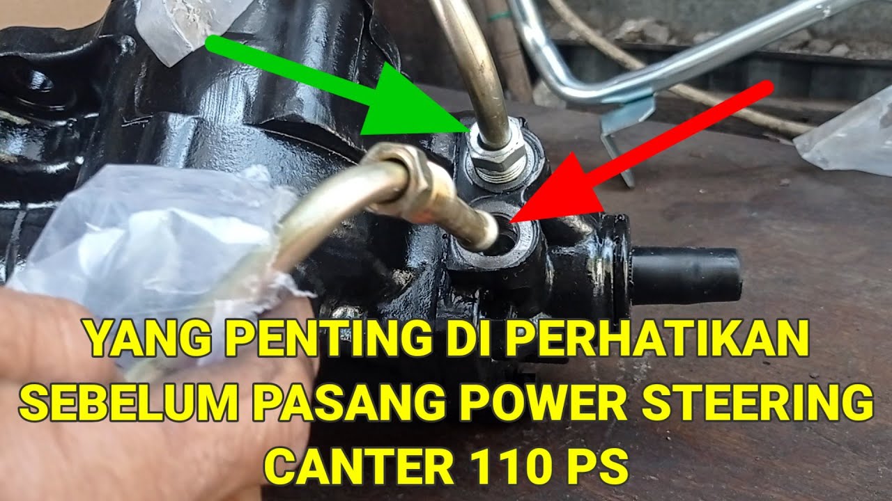 PASANG POWER STEERING CANTER 110 PS @syaifulmontir8351