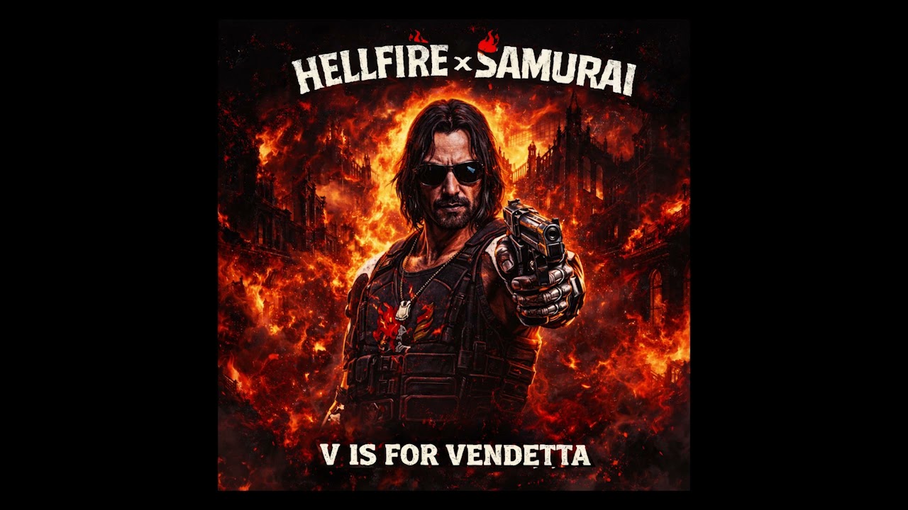 Hellfire Samurai - V is for Vendetta (Zero Tool cover) (Cyberpunk 2077)