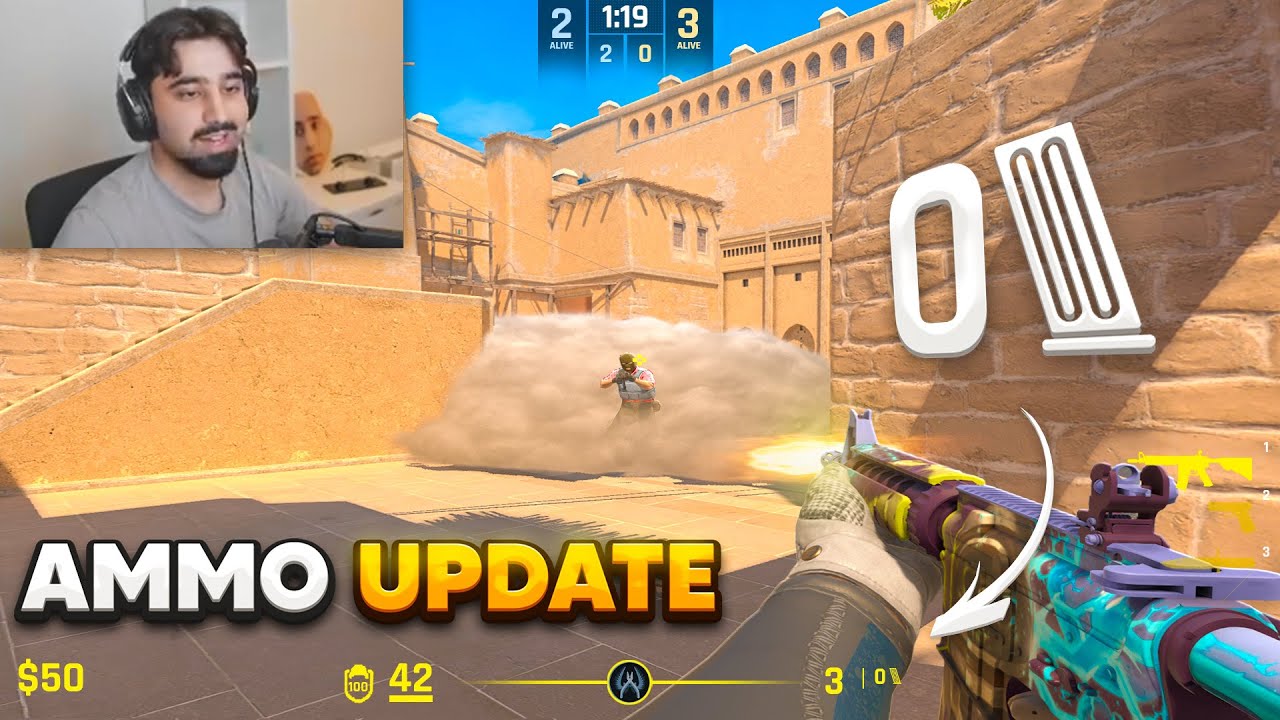 THE NEW CS2 AMMO UPDATE IS CRAZY…