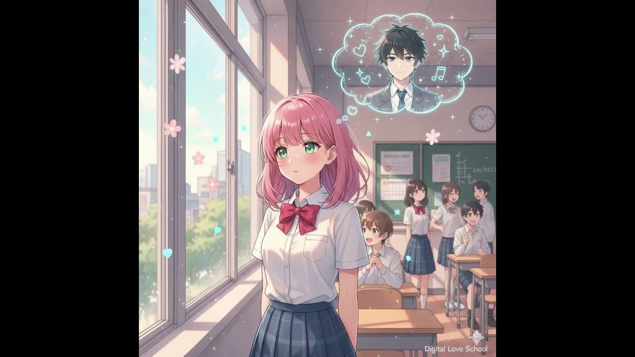 📱🩵 返信（ブルーライトの向こう側）  (Réponse – De l’autre côté de la lumière bleue)