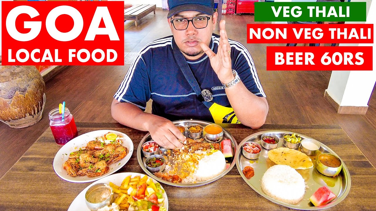 Goa's Famous Fish Thali & Seafood - By The River, From 150Rs | Local Goan Food | Goa Vlog | GOA 2022