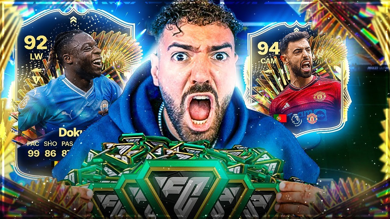 100.000 FIFA POINTS entscheiden mein TOTS LIVE EA FC 24 TEAM 😱🔥 (OMGGG TOTS!!)