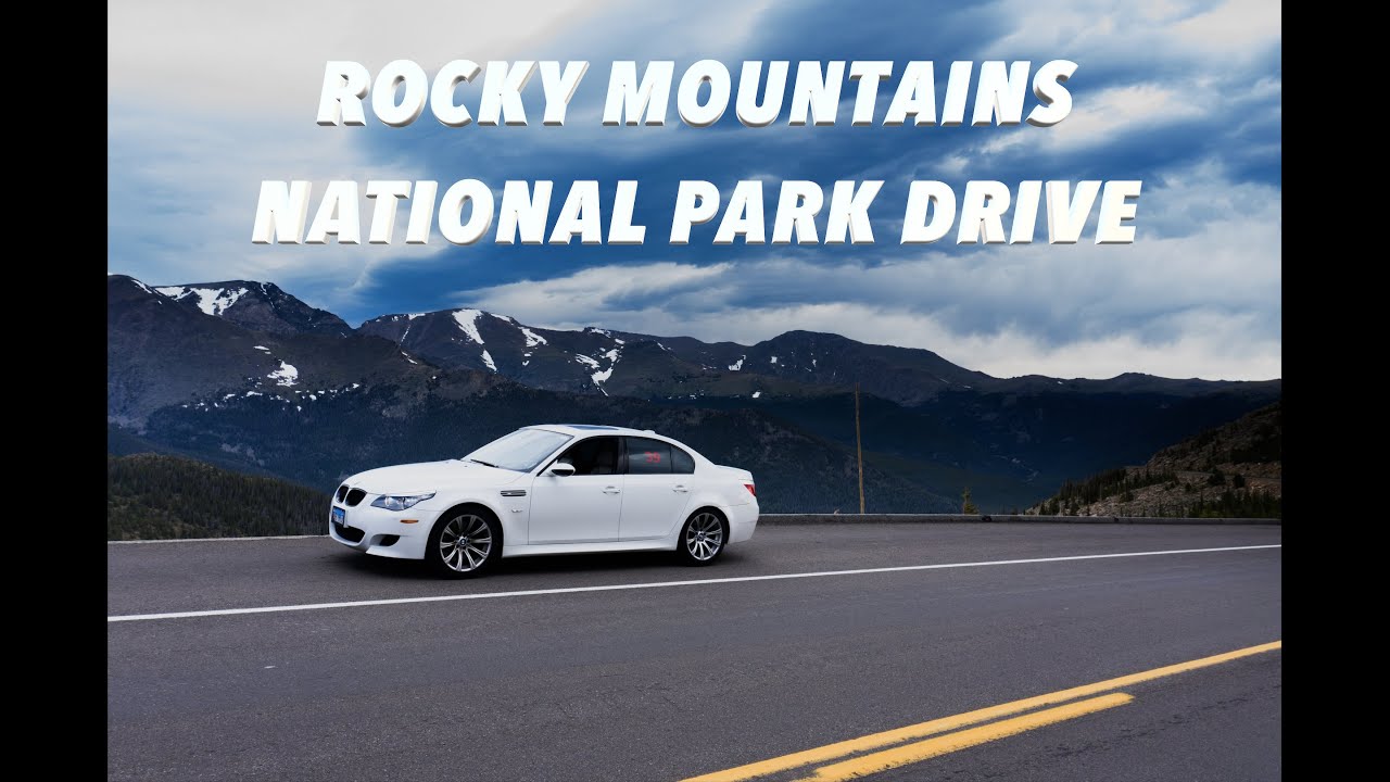 Rocky Mountains National Park Drive 4K | Trail Ridge Road 12,000 ft elevation | BMW M5