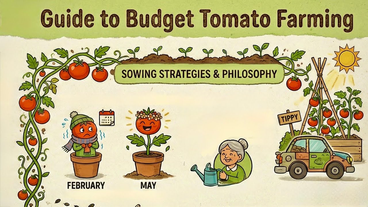 How to Grow Tomato Plants on a BUDGET 🍅 with Kesser and Steen, Nature and Innovation class