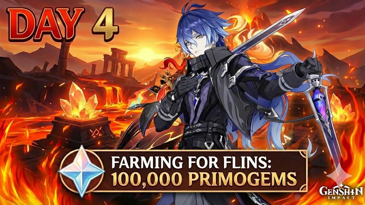 🔴Grinding For MAVUIKA! 👑 Day 5 F2P Farming Routine (Genshin Impact Live)