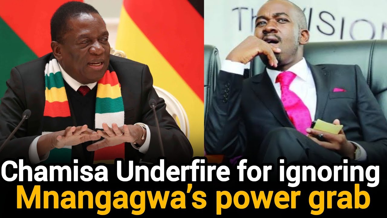 BREAKING🔥Chamisa Under Fire for Ignoring Mnangagwa’s Alleged Power Grab | Zimbabwe Politics Explodes