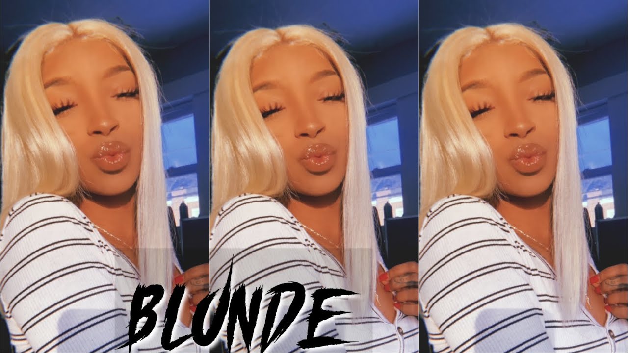 HairFinesseSeries: LETS FINESSE THIS BLONDE WIG 👩🏽‍🦳