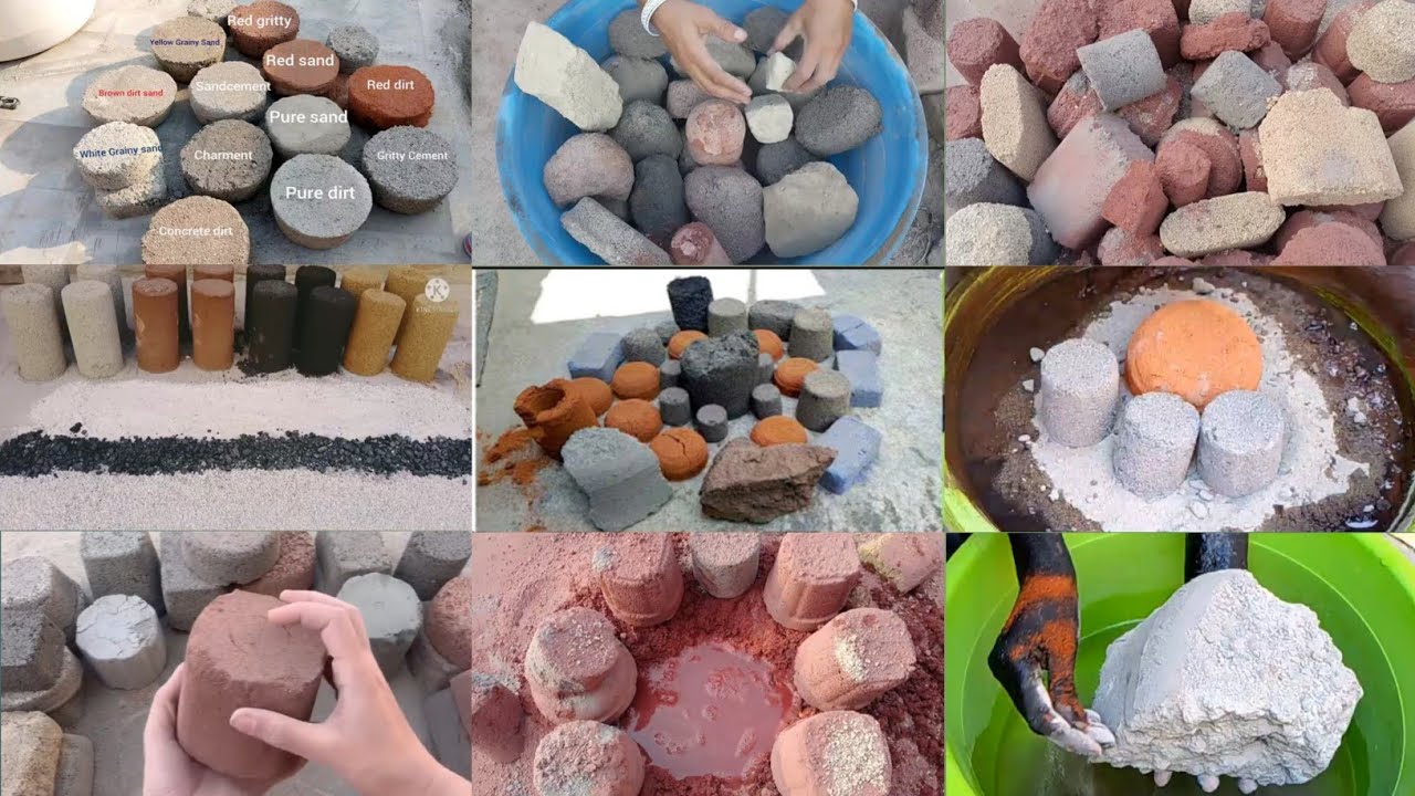 ASMR Edits Different types of Textures Crumbling Compilation 🥰||Dry+Water Crumbling ✨💥