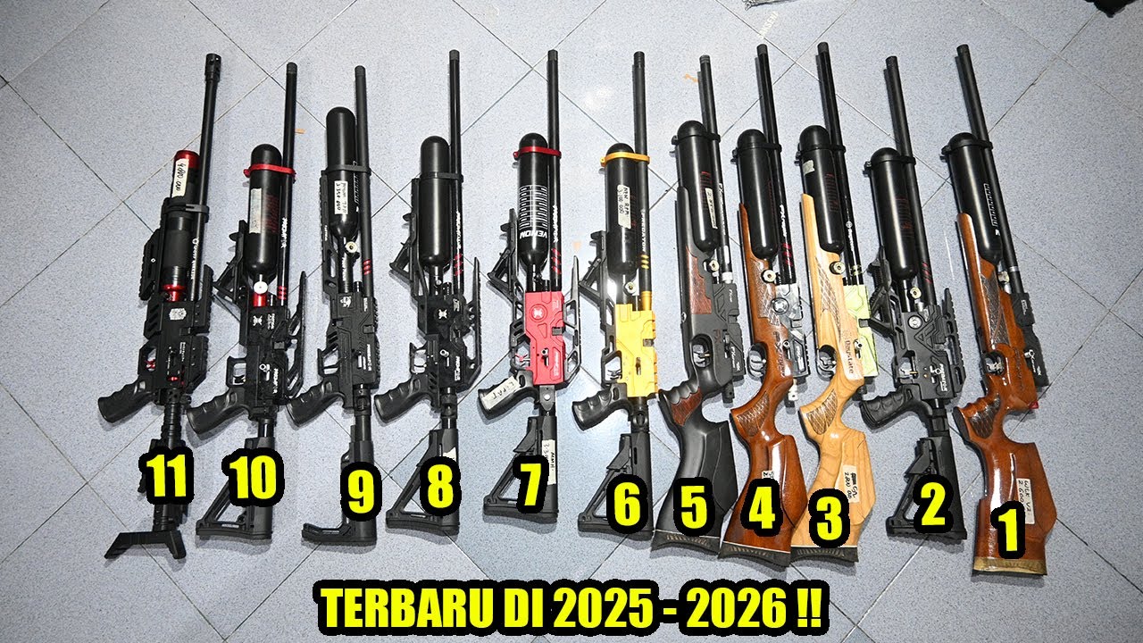 Daftar harga senapan angin PCP BOCAP terbaru mulai dari harga paling murah hingga paling tinggi