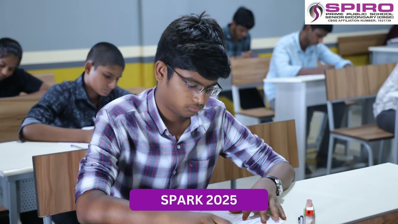 SPIRO SPARK 2025 Scholarship Exam Conduction Day. 🌟