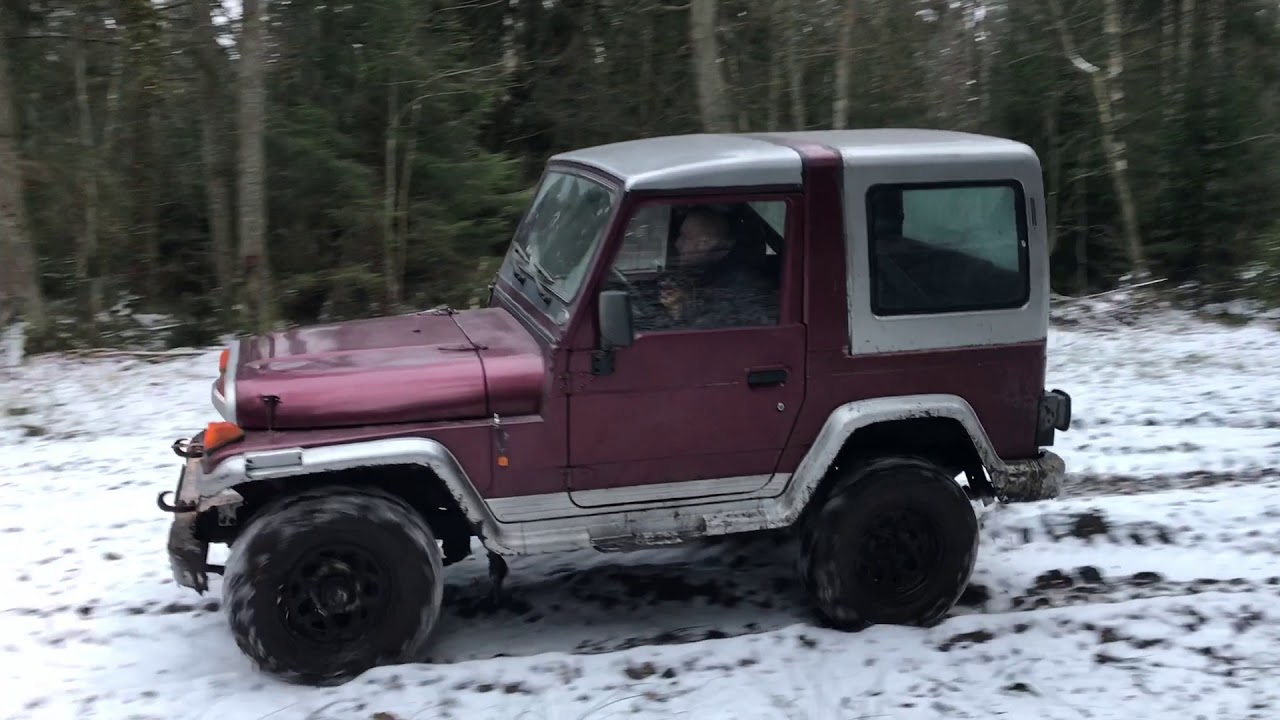 Asia Rocsta Daihatsu Rocky Audi Quattro Off Road 4X4