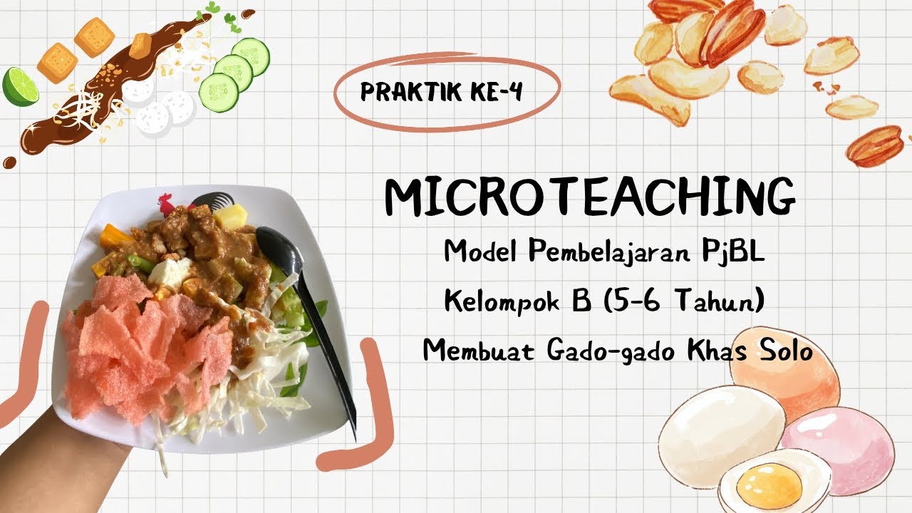 Microteaching PIAUD 6C | Membuat Gado-gado Khas Solo PjBL @piaudfituinrmssurakarta8197 