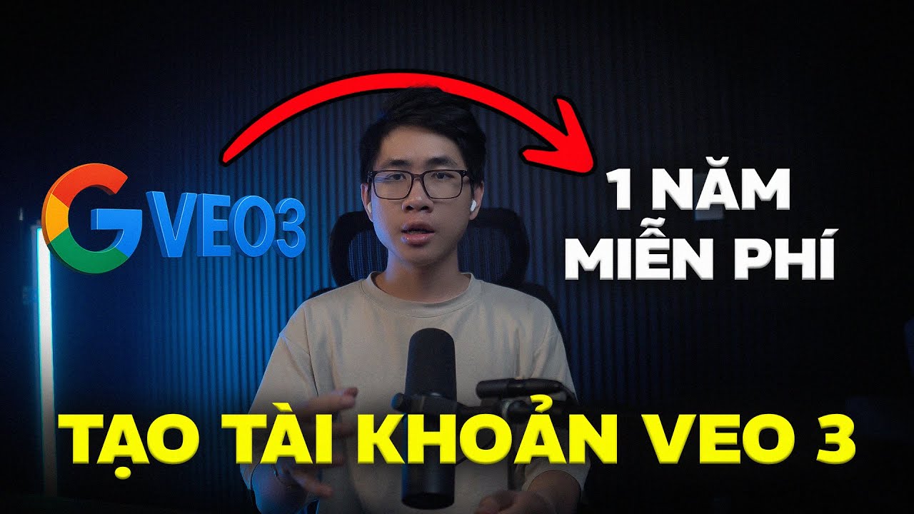 C&aacute;ch đăng k&yacute; VEO 3 miễn ph&iacute; 1 năm chỉ trong v&agrave;i ph&uacute;t - AI tạo VIDEO đỉnh nhất 2025