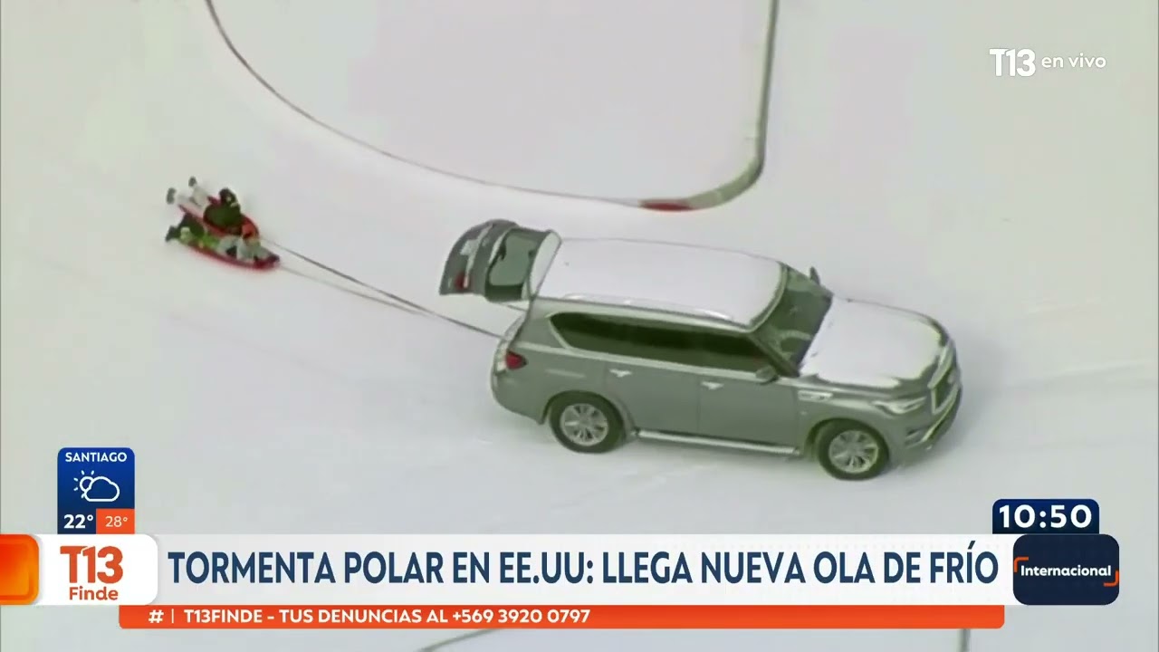 Nueva ola de frío: tormenta polar afecta a Estados Unidos