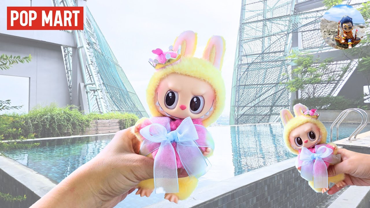 [UNBOXING] Pop Mart THE MONSTERS Lets Checkmate Vinyl Plush Hanging Card - Toy Unbox n Collect