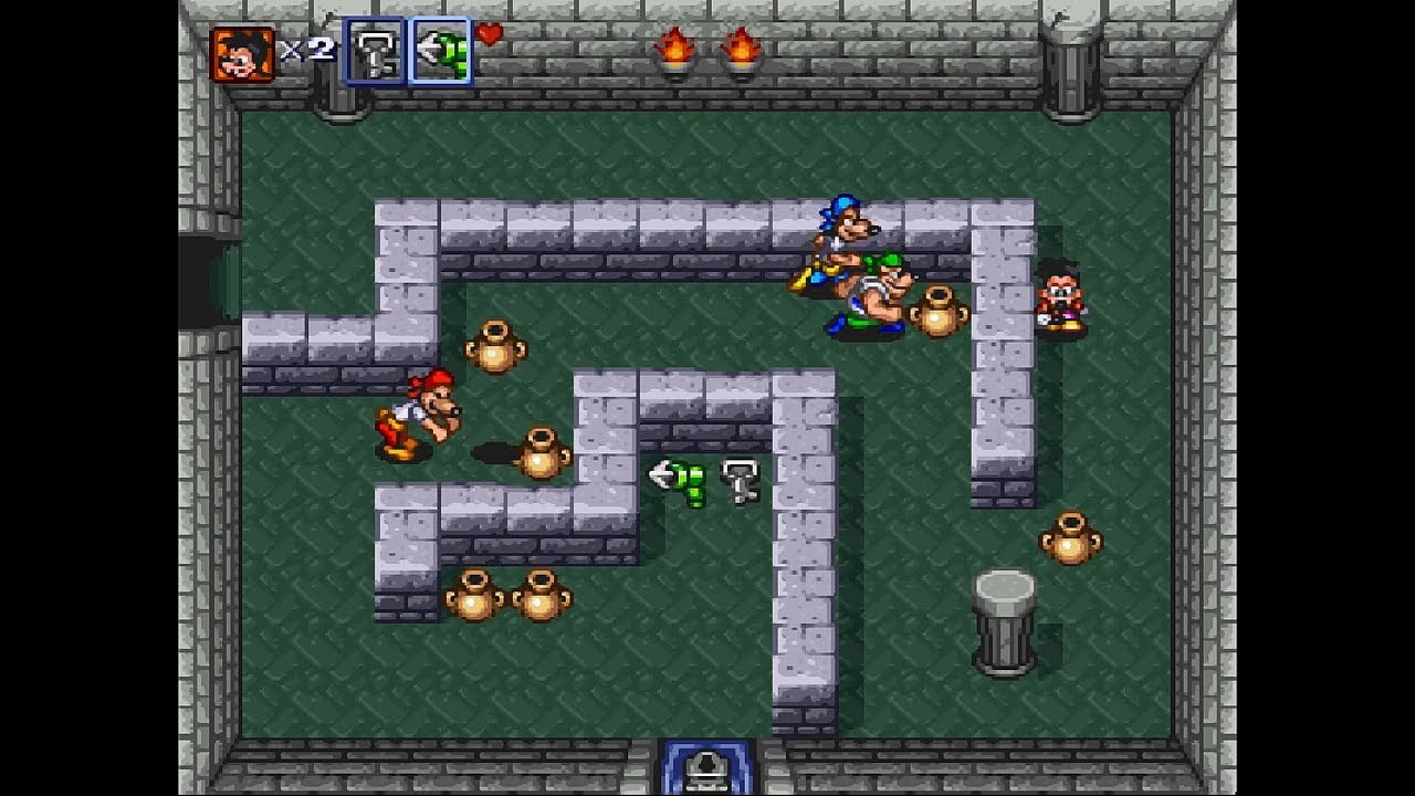 SNES - Tropa Goofy [1993] (Goof Troop)