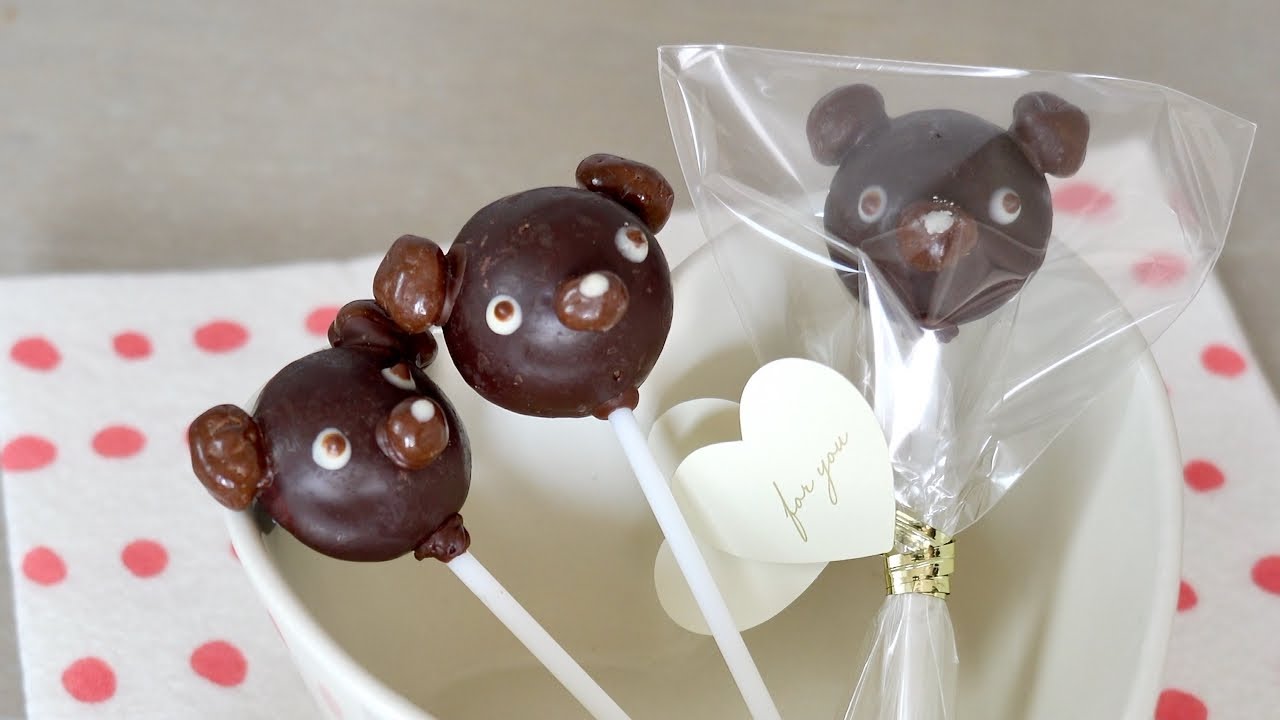7-Eleven Japan Cake Pops セブンイレブンのチョコ鈴カステラと麦チョコで作るケーキポップ