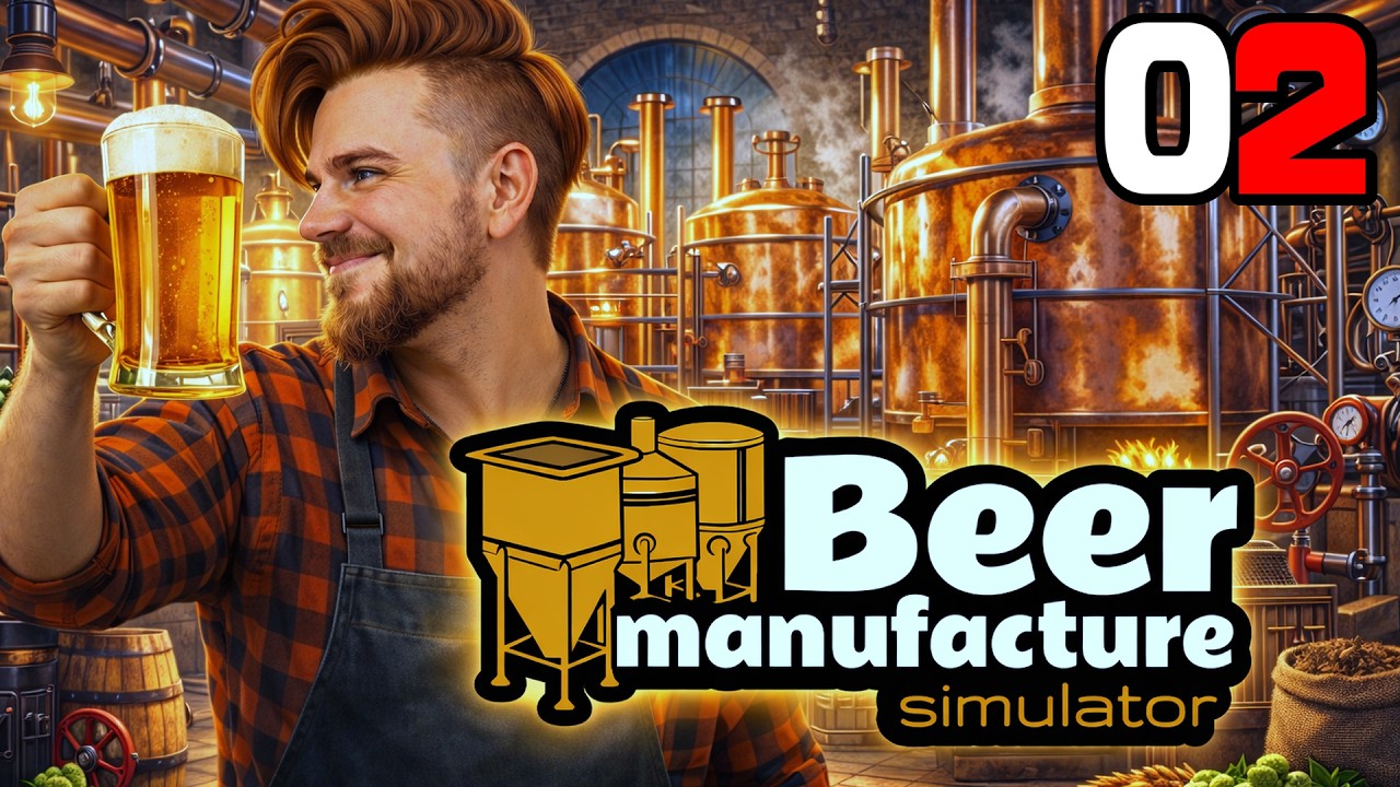 Beer Manufacture Simulator | Aus Wasser wird Bier! #02 🍺 Gameplay Deutsch