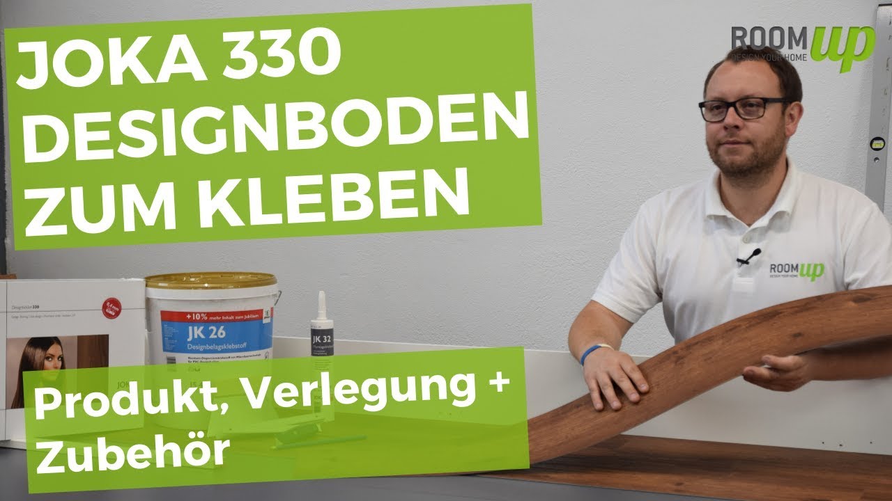 JOKA Vinyl Designboden 330 zum Kleben + Verlegung