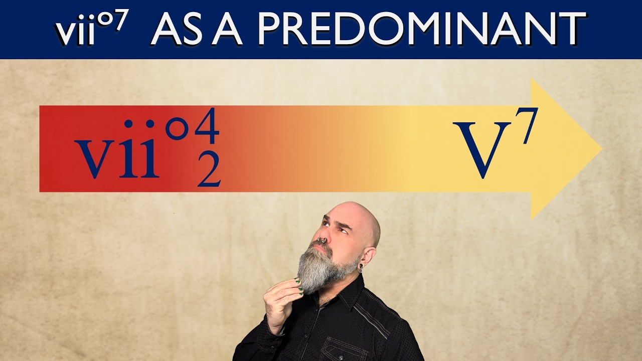 Beethoven's Unexpected Diminished Chord Transformation — viiº4/2 Explained | Chord by Chord Ep. 33