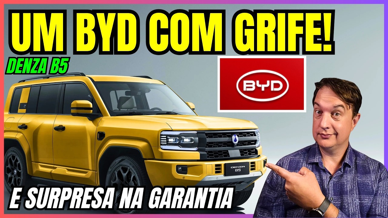 BYD DENZA B5: VALE A PENA COMPRAR? PREÇO ALTO, TECNOLOGIA E GARANTIA SURPRESA!