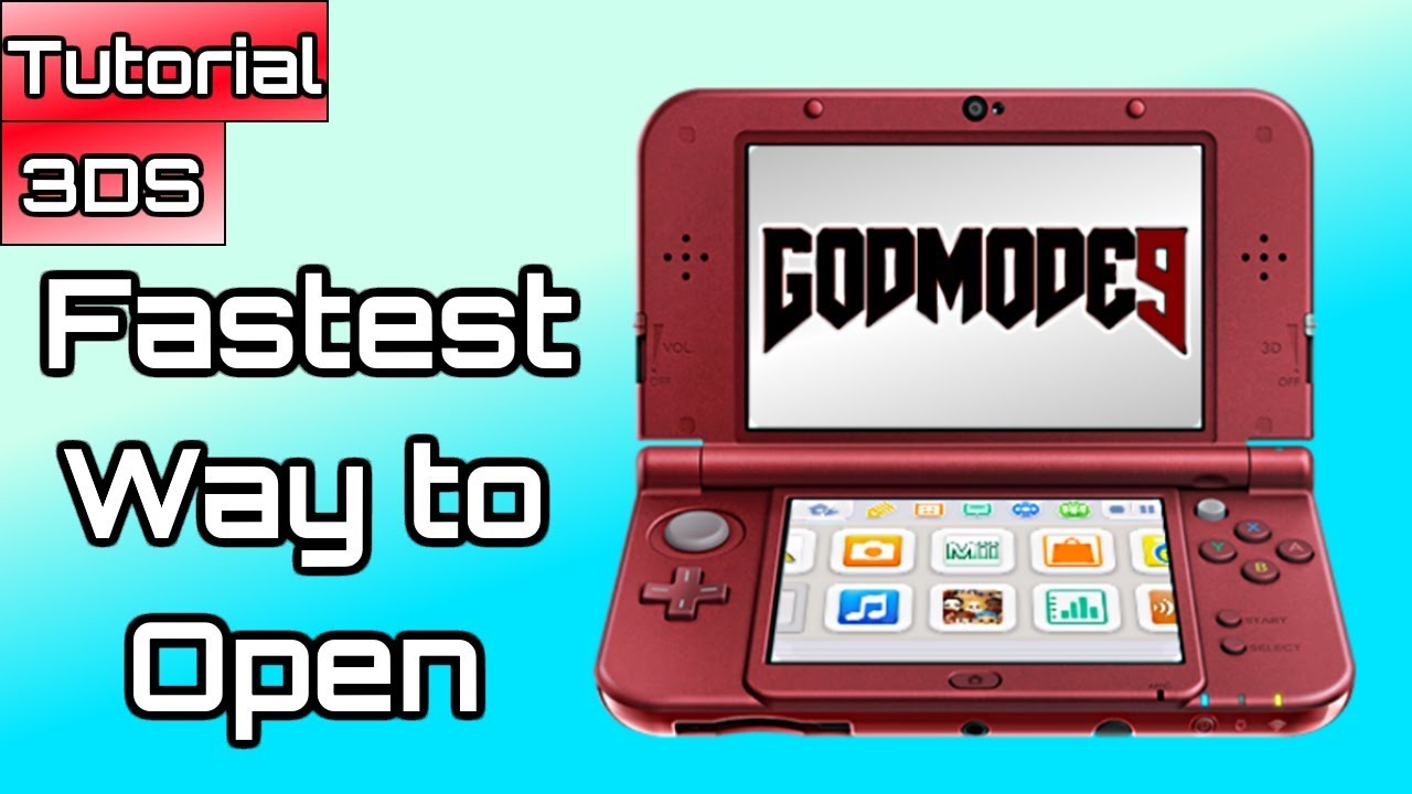 The Fastest/Easiest Method to Enter GODMODE9 - Who Needs a Shortcut?