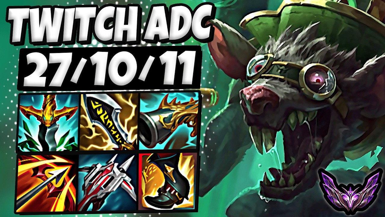 Twitch vs Yunara ADC [ TripleKill ] Korea Master Patch 25.21