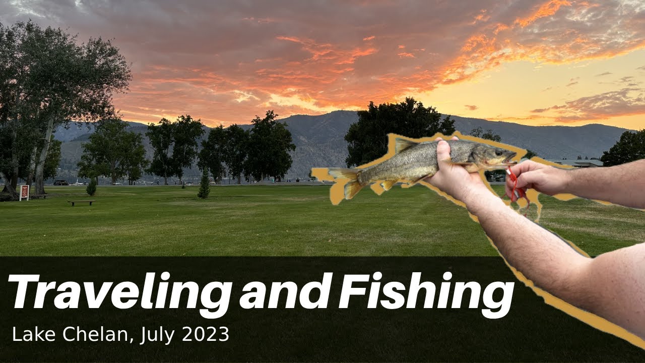 The Lake Chelan. Fishing for pikeminnow