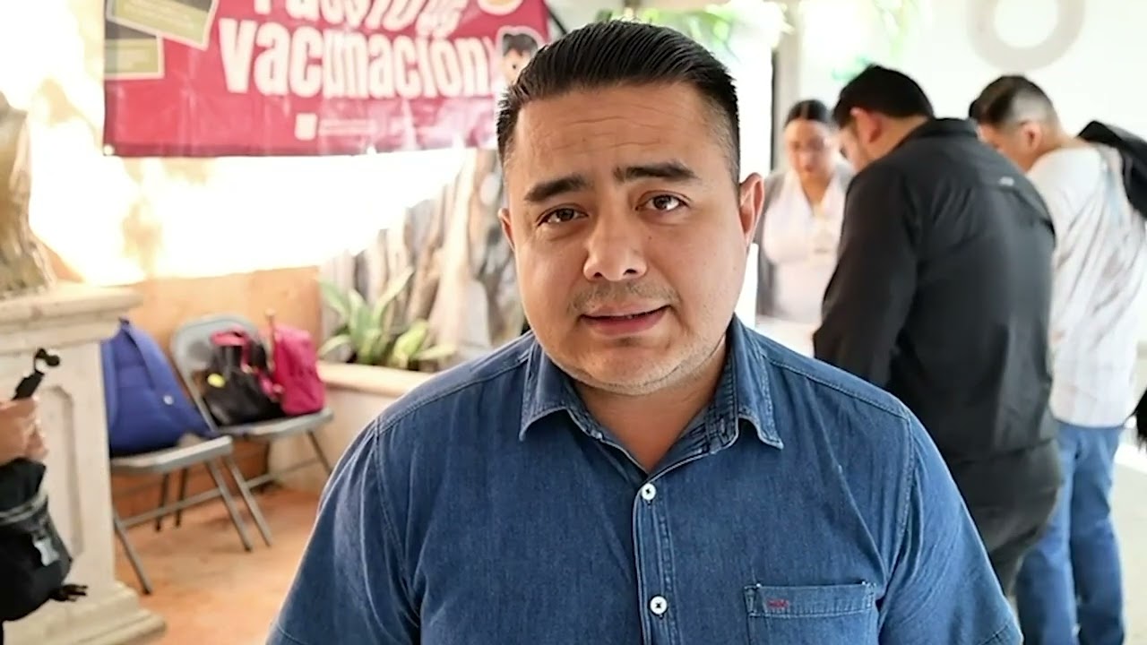 💉 Vacunación preventiva en Palacio Municipal