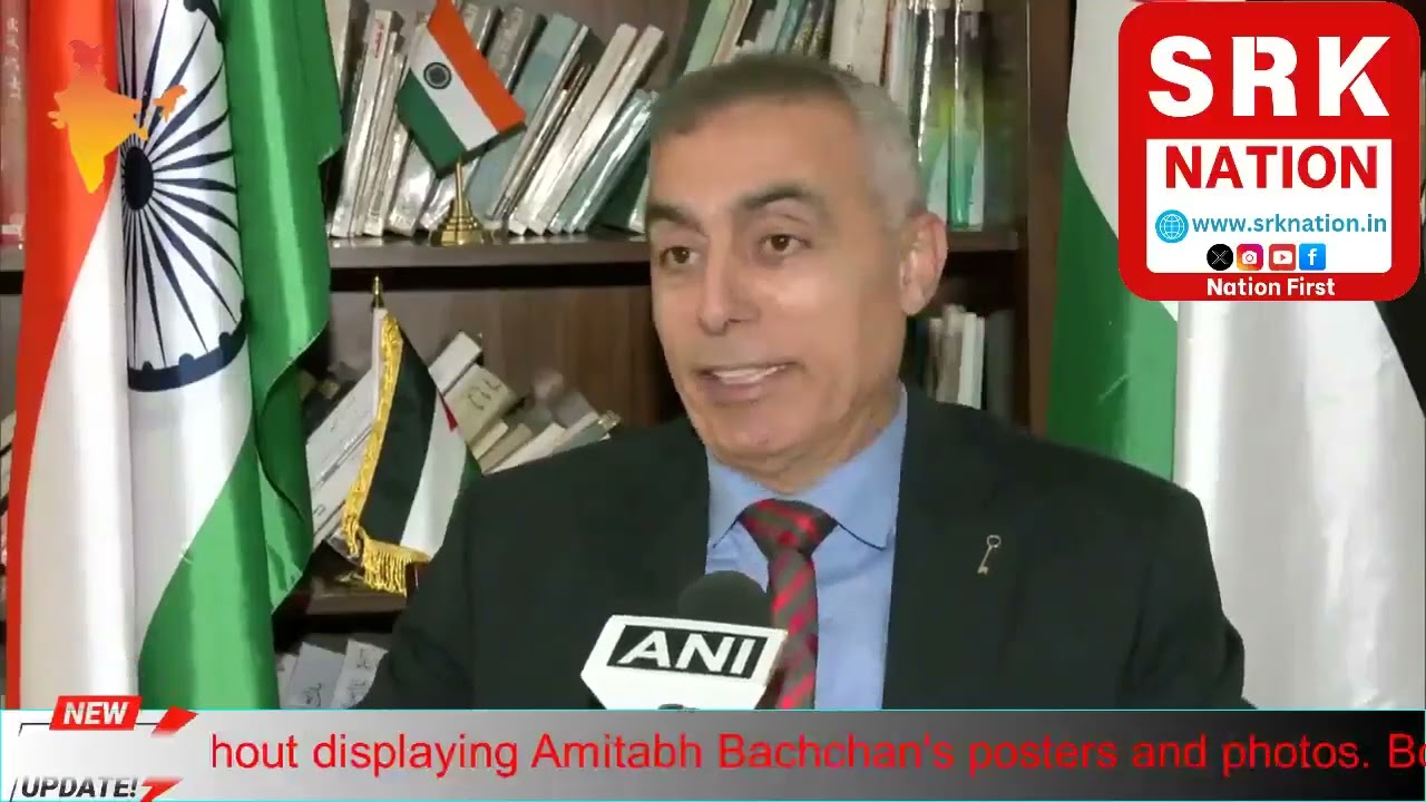 Delhi: Palestine's Ambassador to India, Abdullah Abu Shawesh says,