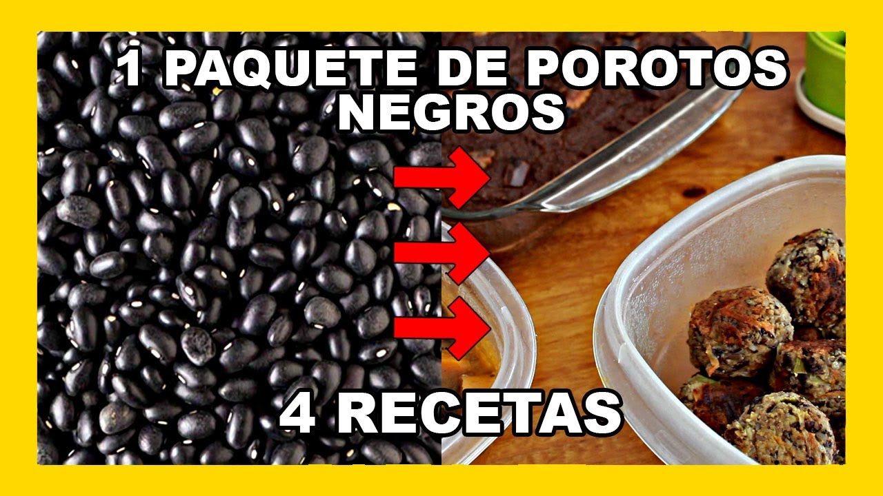 🔶 LEGUMBREANDO: mealprep con legumbres - POROTOS NEGROS - EP05