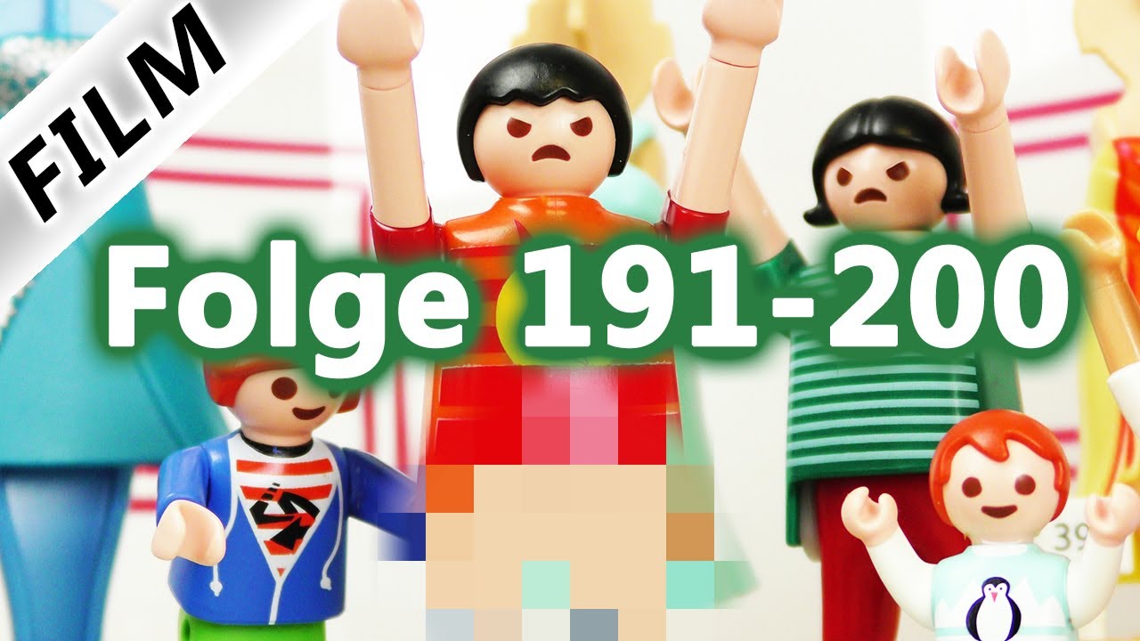 Playmobil Film Deutsch | Folge 191-200 | Kinderserie Familie Vogel | Compilation