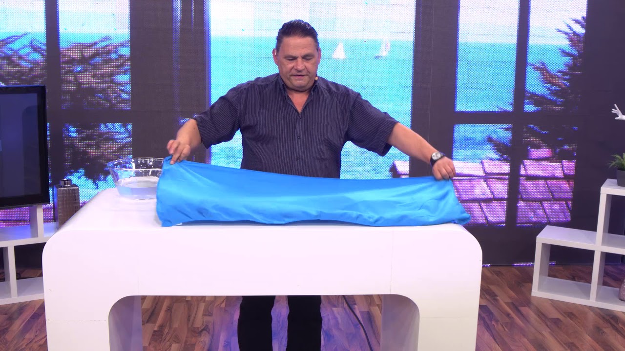 Aktiv kühlendes Tuch im Test mit Ralf Janßen (Juni 2018)