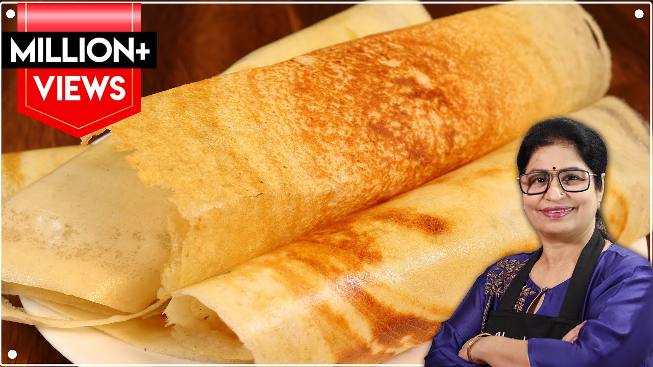 अब न भिगाने का झंझट न खमीर का डोसा बनाये अब मिनटों में क्रिस्पी व करारा | Instant Dosa Recipe |